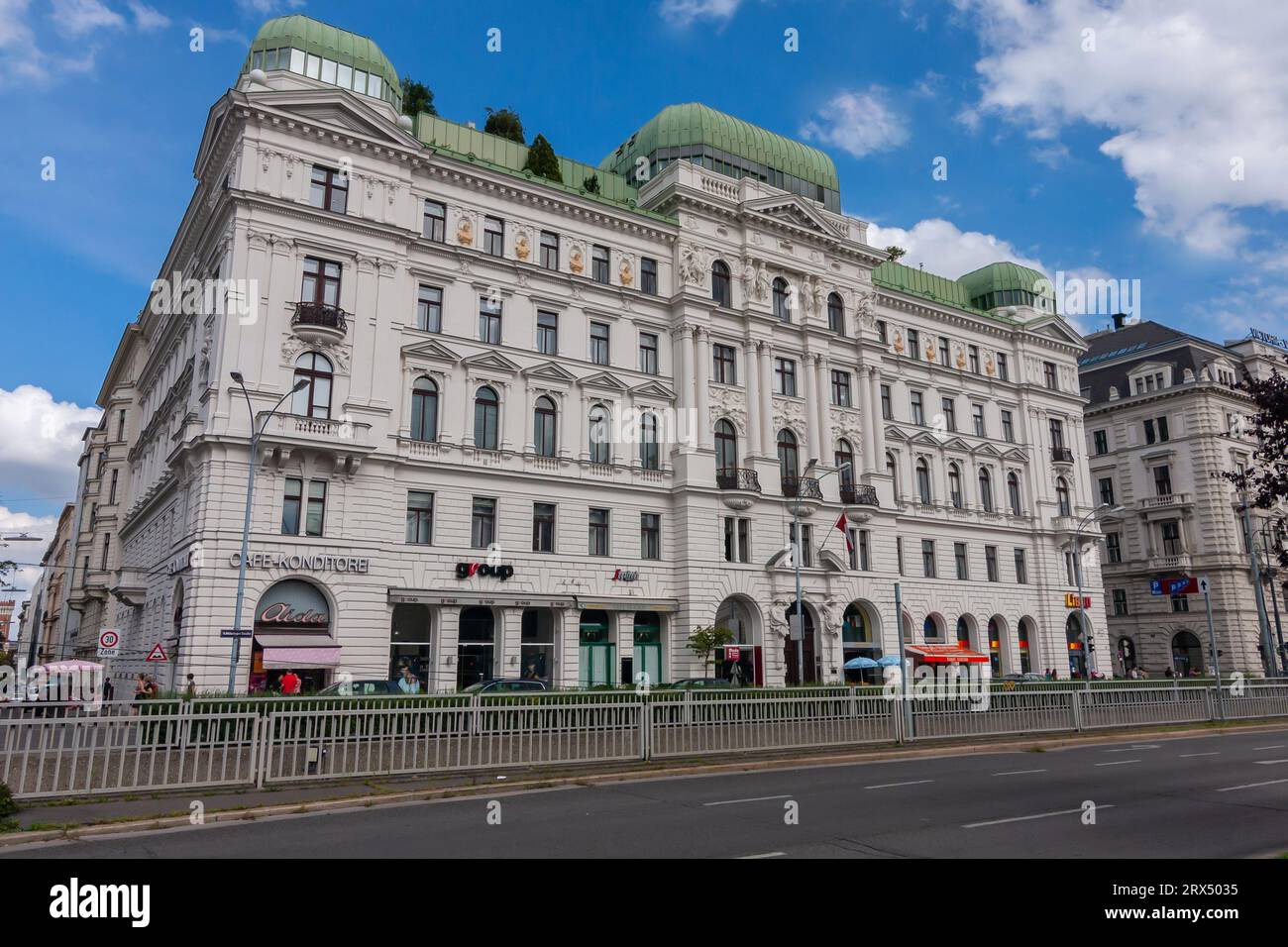 Vienna, Austria - 14 agosto 2010: Accademia teatrale inglese di Vienna Foto Stock