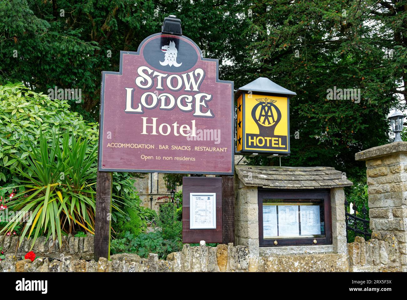 Stow Lodge Hotel Foto Stock