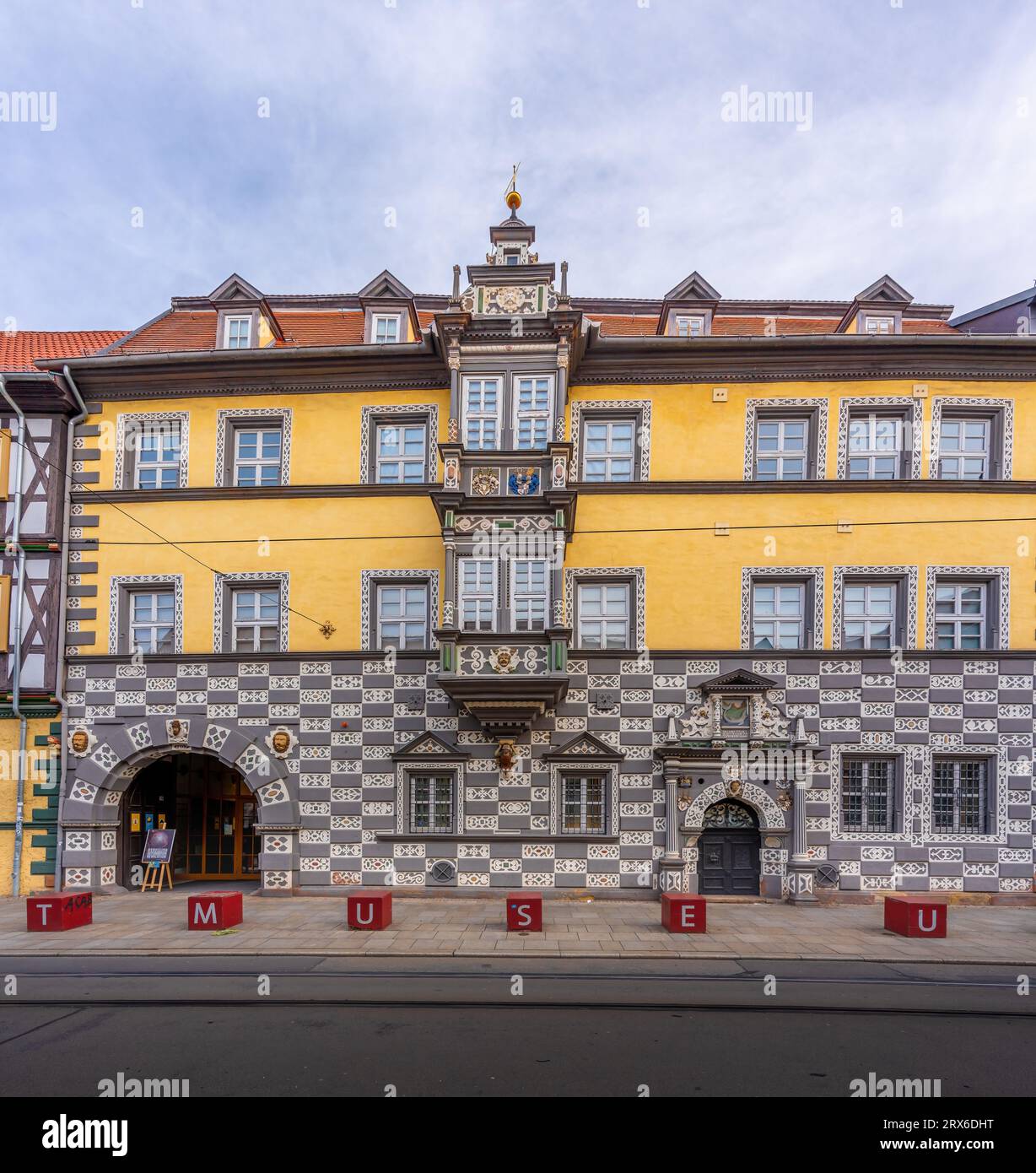 Museo Municipale - Haus zum Stockfisch - Erfurt, Germania Foto Stock