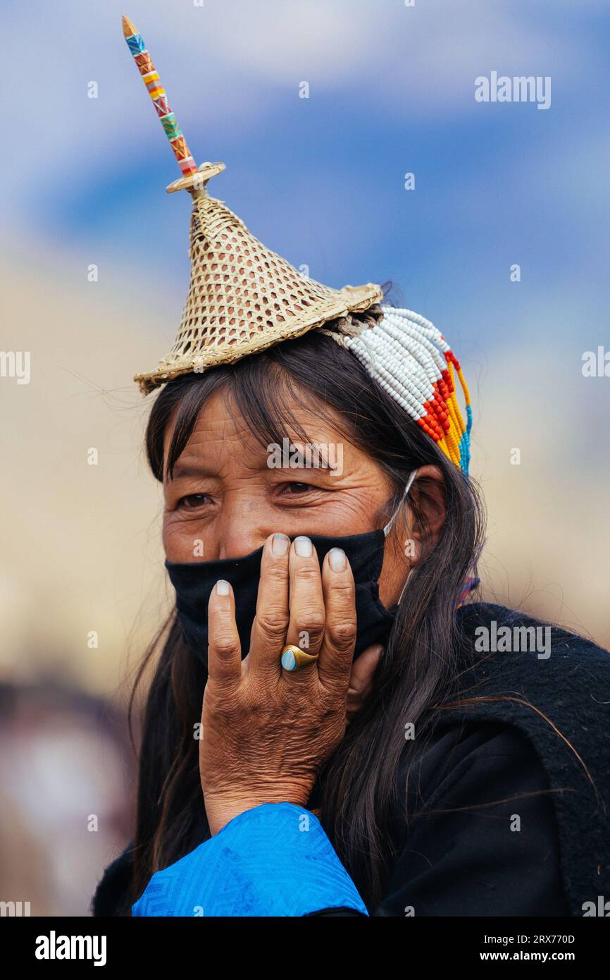 Festa delle Highland del Bhutan Foto Stock