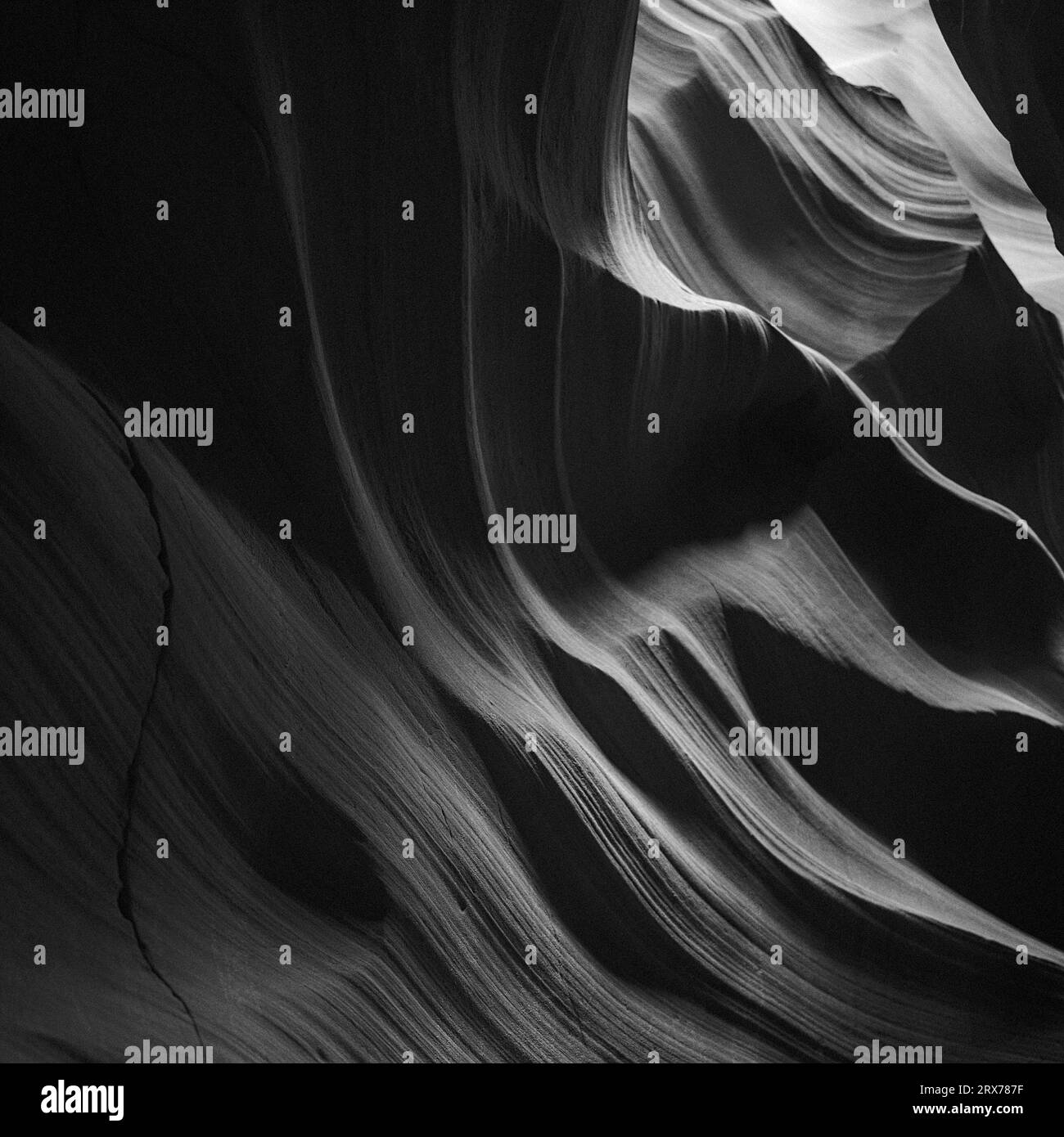 Antilope Canyon, Page (AZ) Foto Stock