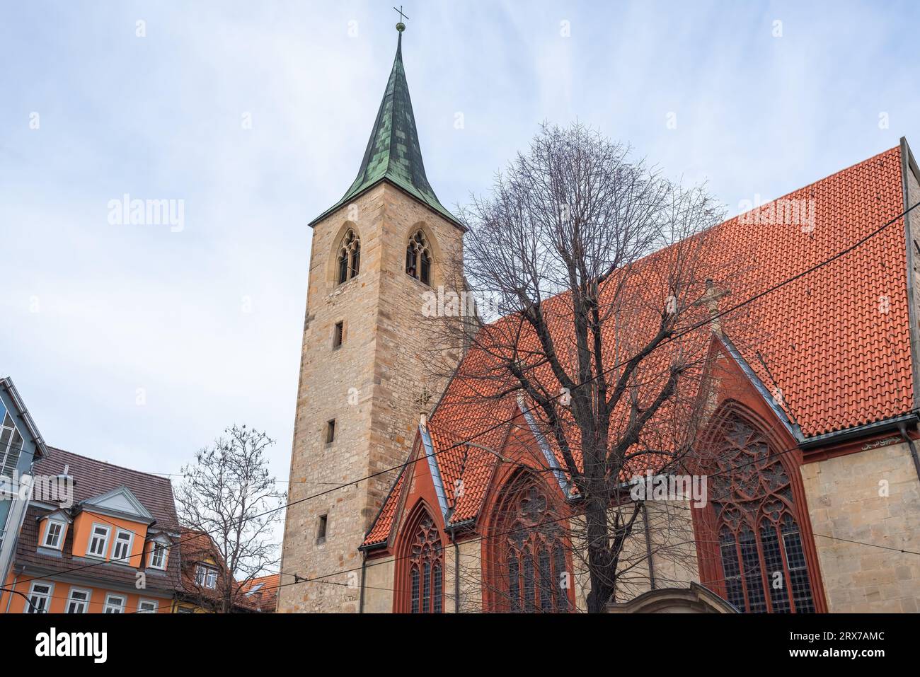St Lawrence Church - Erfurt, Germania Foto Stock
