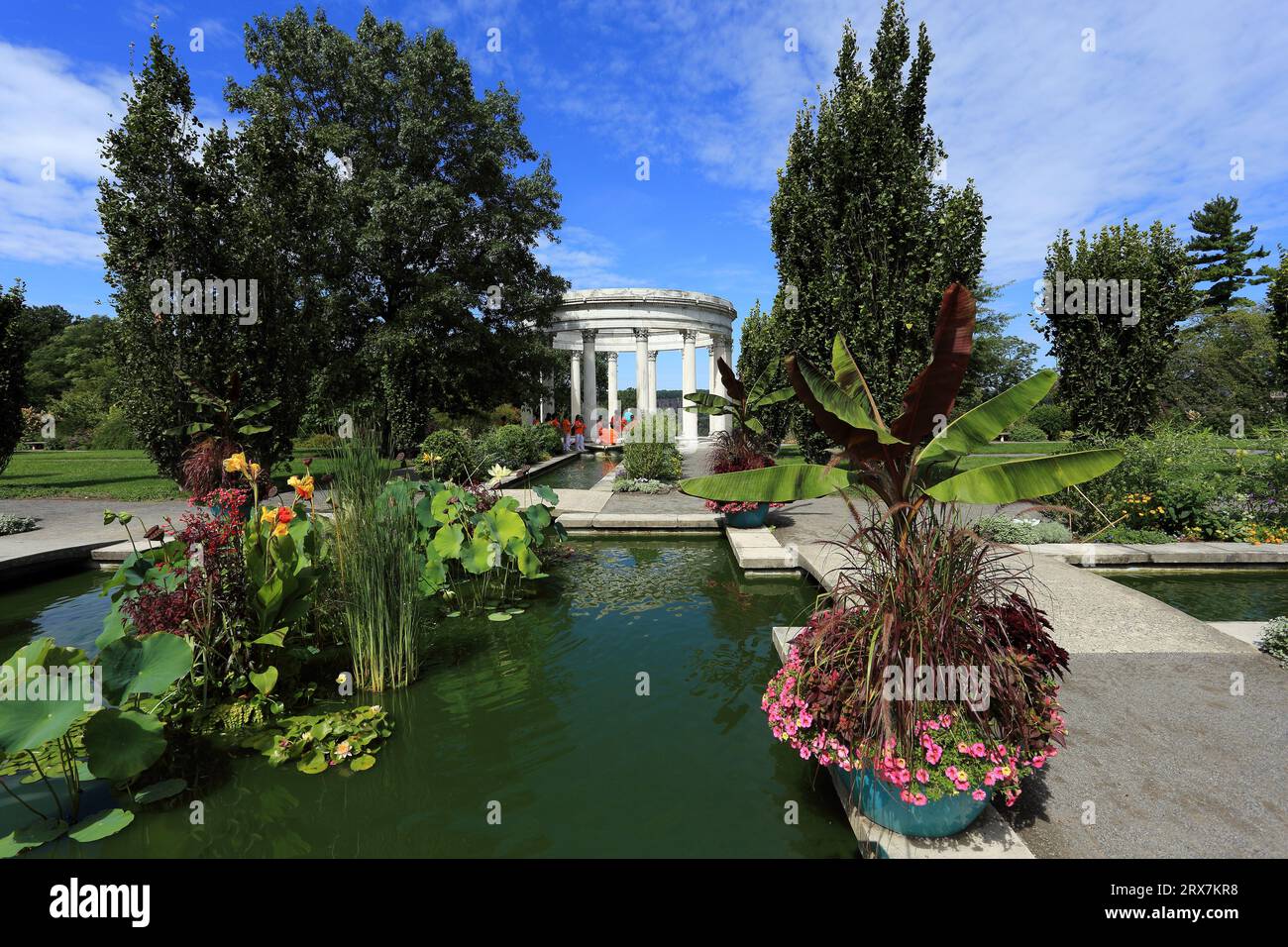 Untermyer Park Yonkers NY Foto Stock