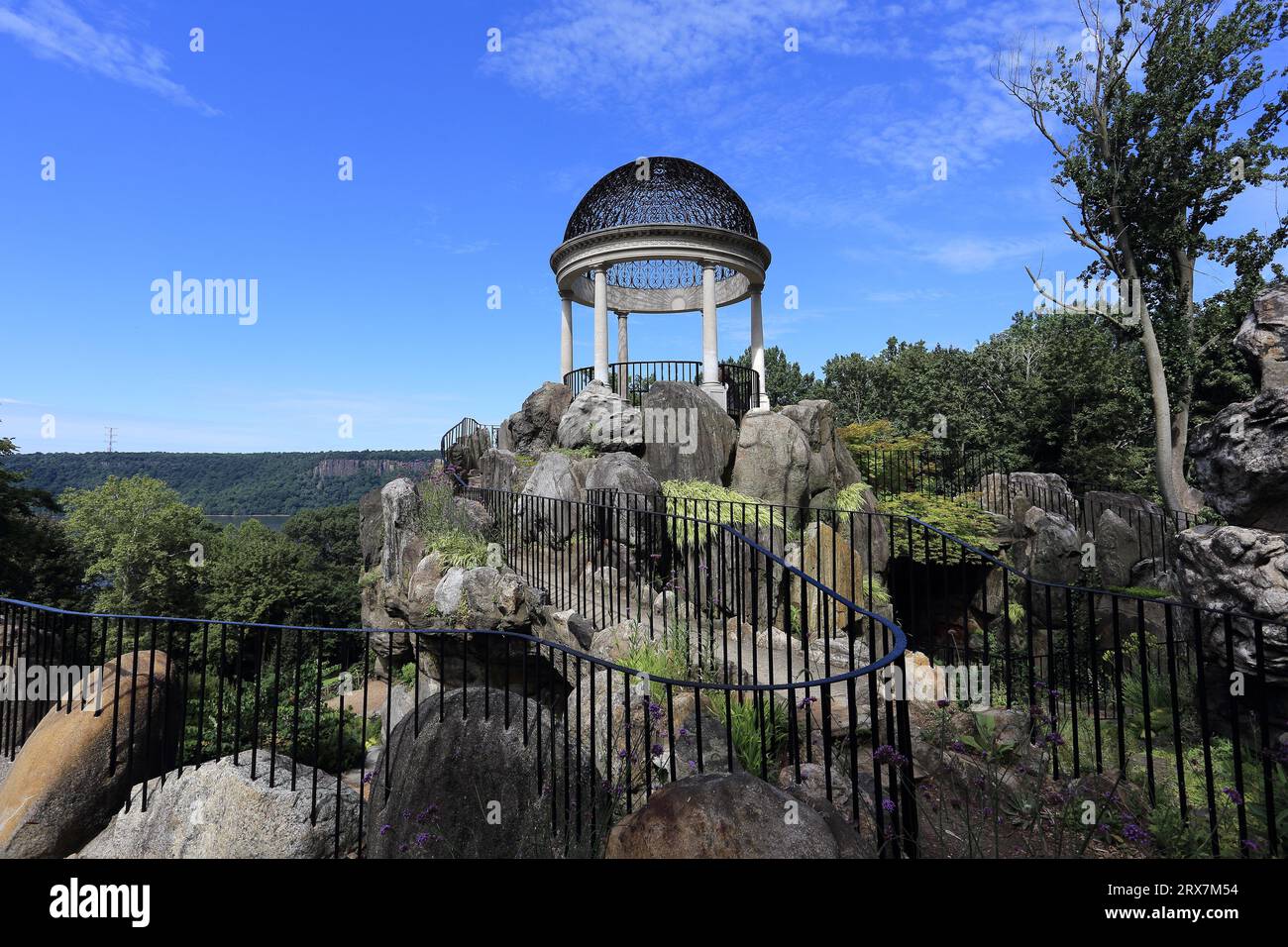 Il Temple of Love Untermyer Park Yonkers NY Foto Stock