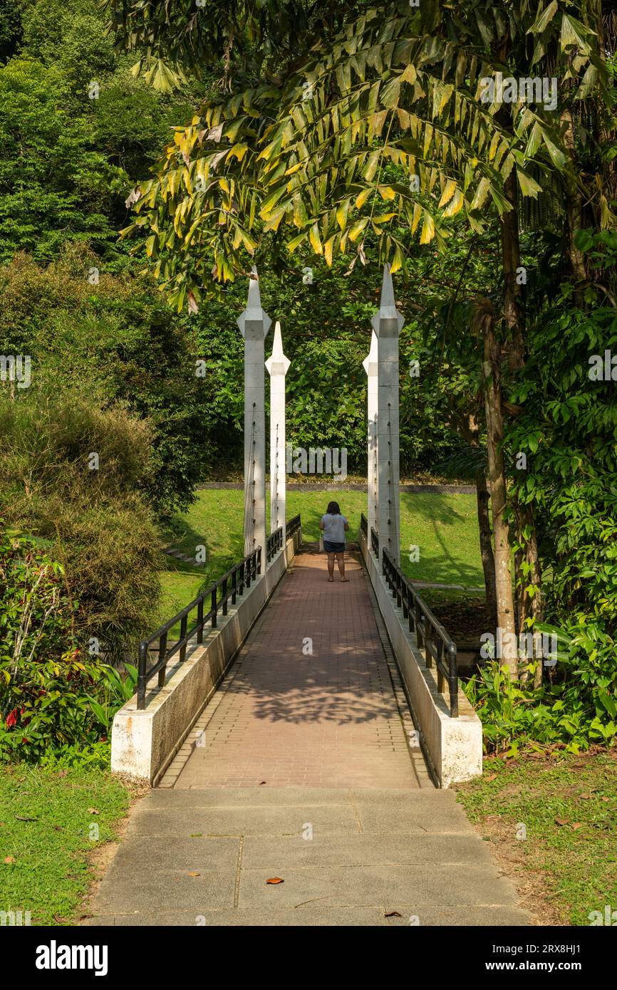 I Giardini Botanici di Penang, Pulau Pinang, Malesia Foto Stock