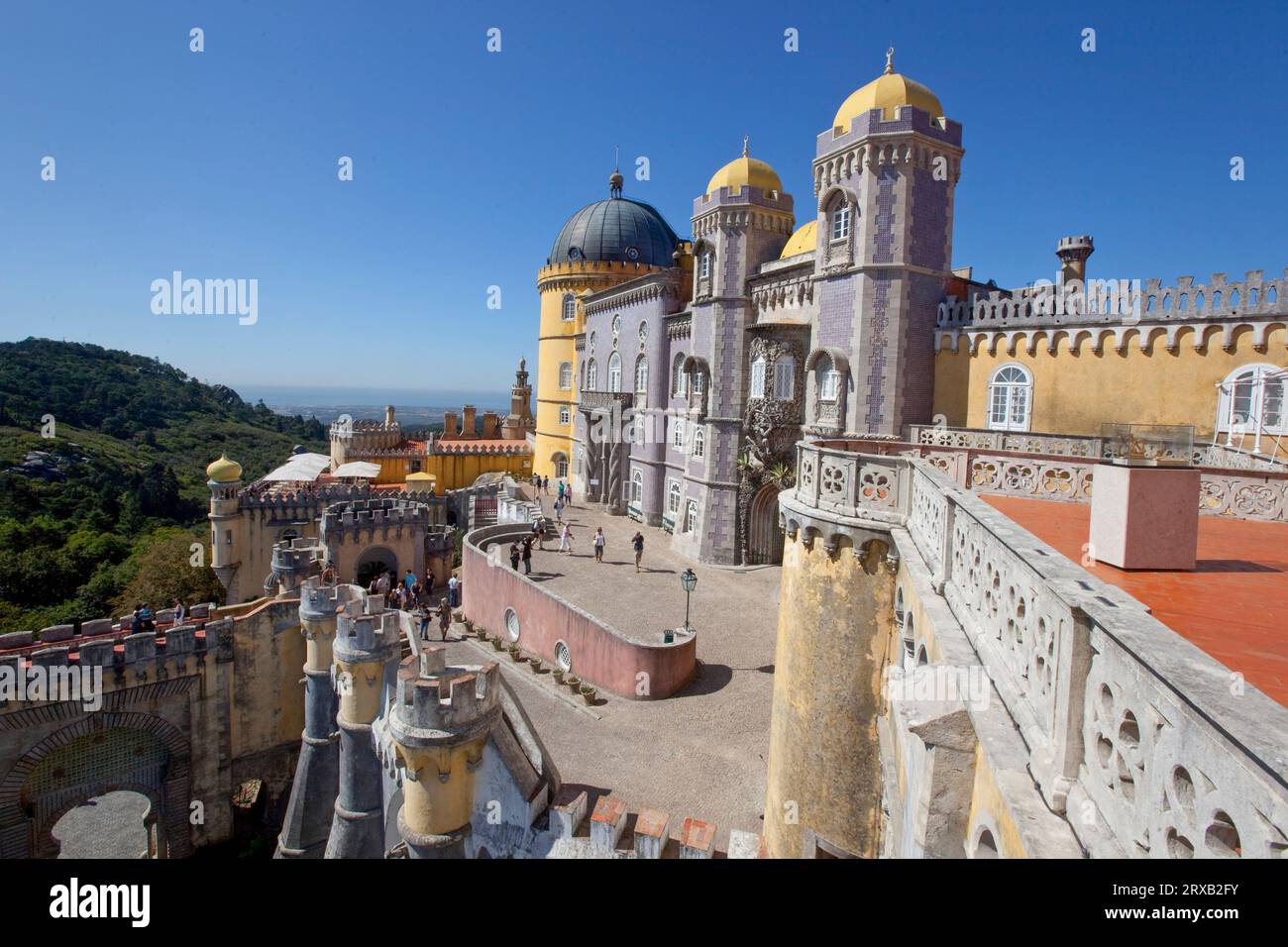 PALÁCIO DA PENA SINTRA PORTOGALLO Foto Stock
