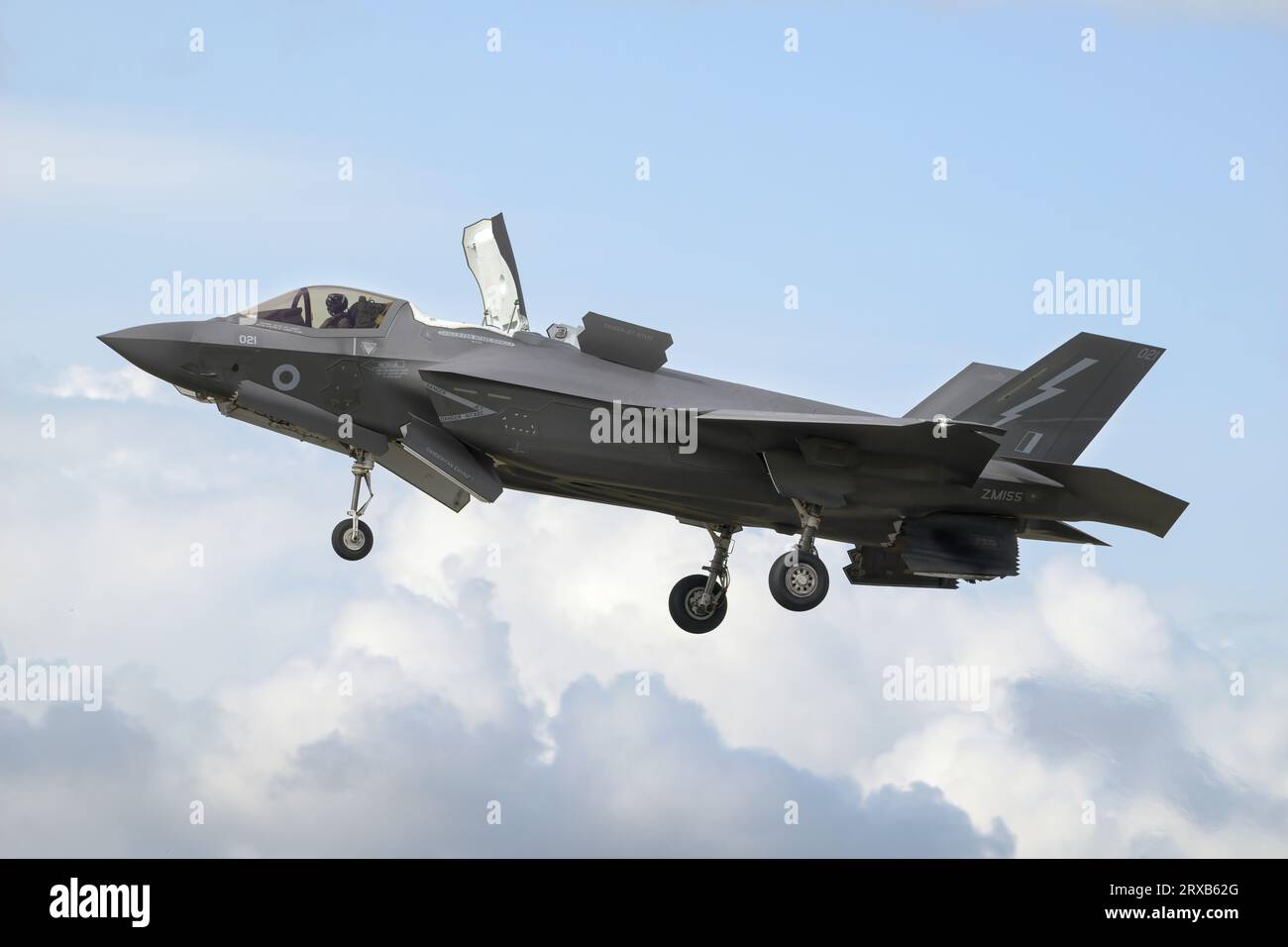 Un Lockheed Martin F35b Lightning della Royal Air Force - RAF Foto Stock