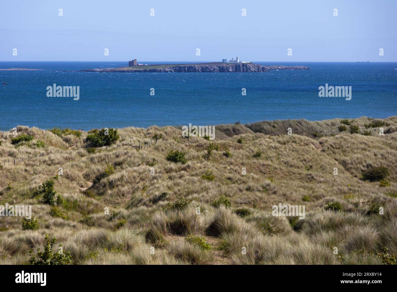 Bamburgh, Northumberland, regno unito Foto Stock