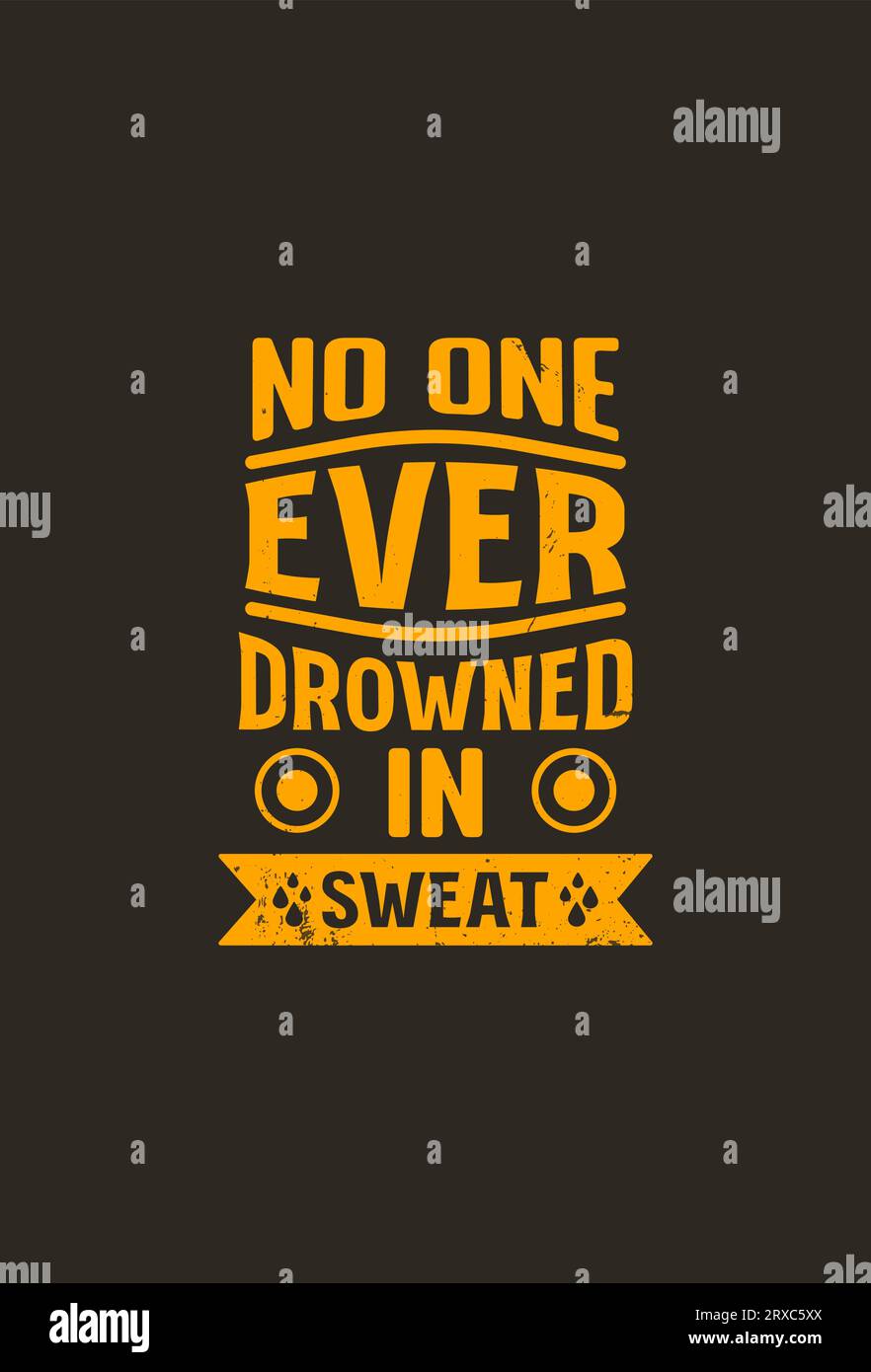 t-shirt vector gym dal design motivazionale Illustrazione Vettoriale