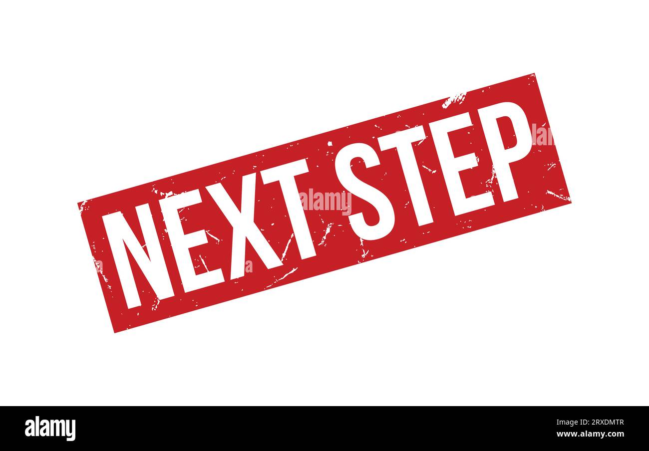 Fase successiva - vettore di tenuta del timbro in gomma Illustrazione Vettoriale