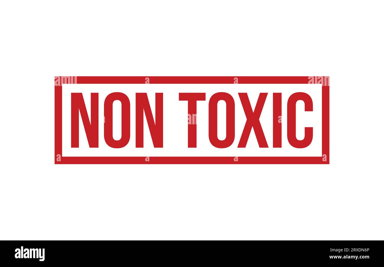 Vector con sigillo in gomma atossica Illustrazione Vettoriale