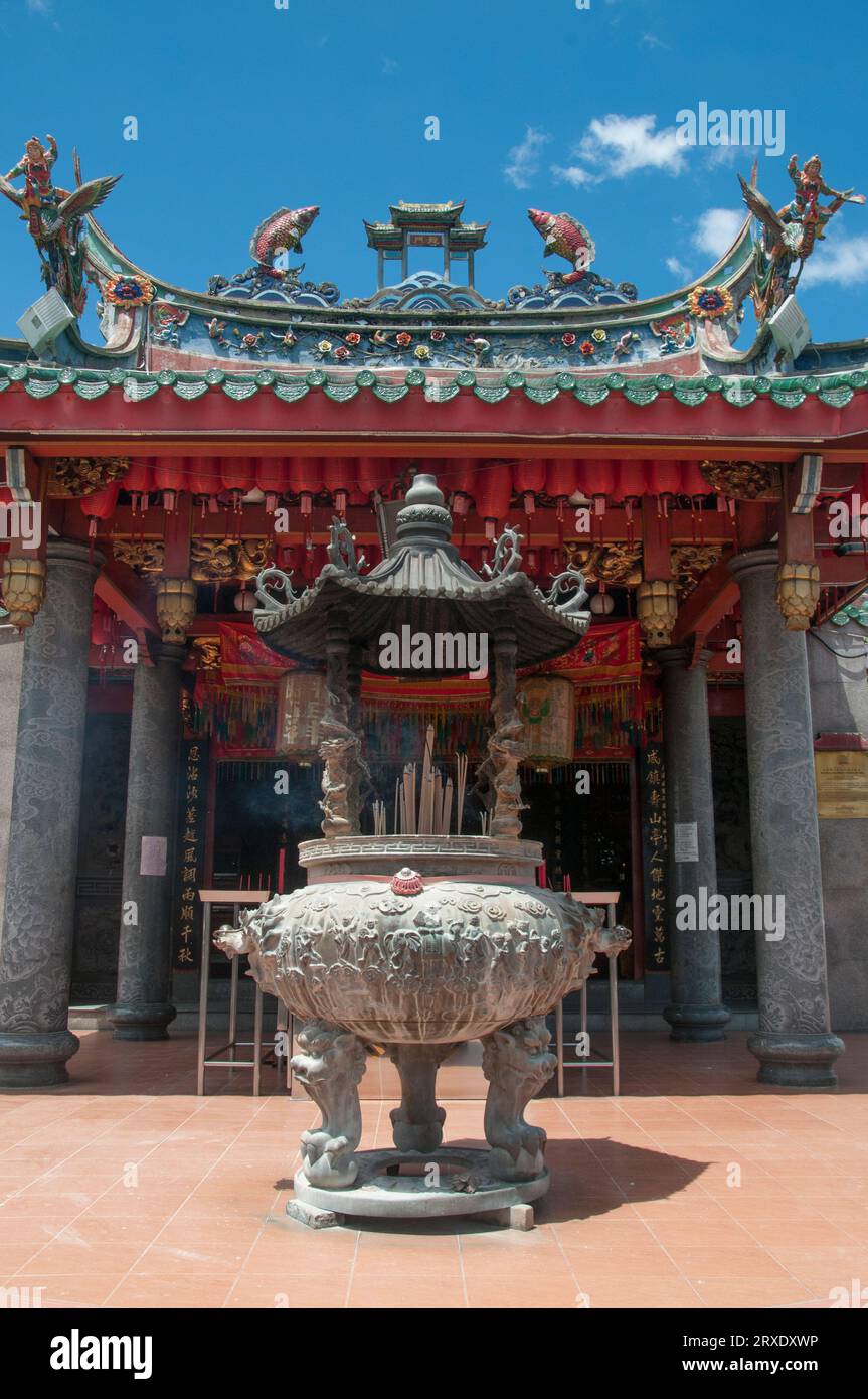 Tempio Taoista Hong San si (1848) a Kuching, Malesia Foto Stock