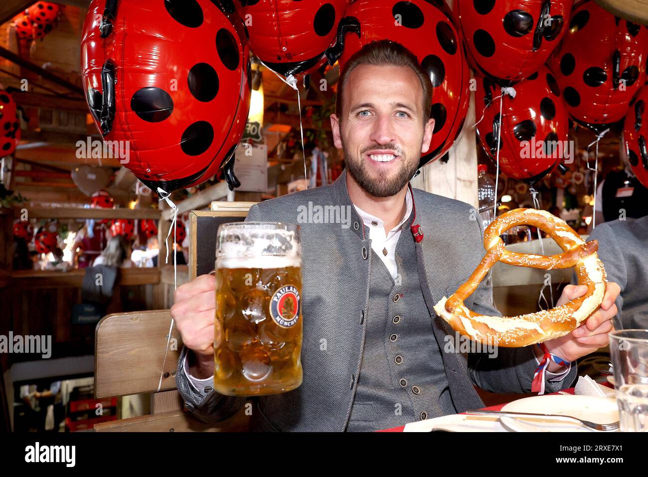 Monaco di Baviera Germania 24.9,2023, calcio, celebrazioni La squadra