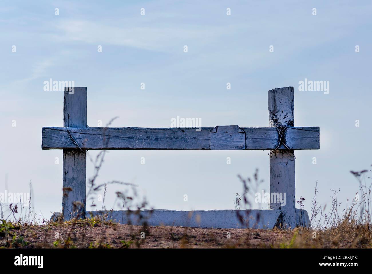 lato senza uscita. La situazione di stallo. Concetto di impasse, essere in un vicolo cieco. maschio prima del deadlock Foto Stock