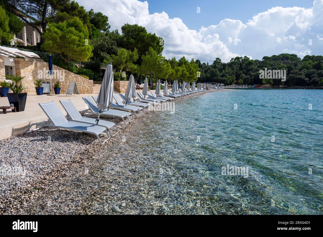 Rovigno Croazia Foto Stock