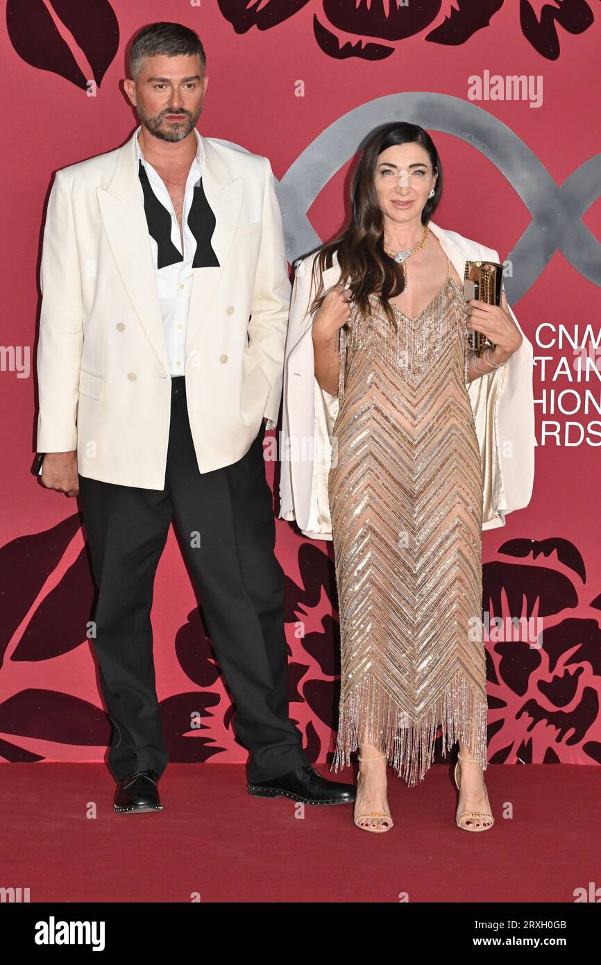 Milano, Italia. 24 settembre 2023. Elisabetta Franchi partecipa ai CNMI Sustainable Fashion Awards 2023 durante la Milano Fashion Week, Primavera Estate 2024 il 2023 settembre - Milano, Italia 24/09/2023 (foto di Laura Villani/Sipa USA) credito: SIPA USA/Alamy Live News Foto Stock