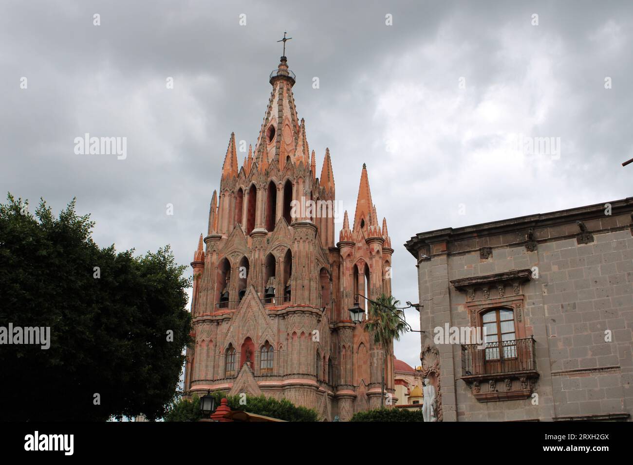 Chiesa di San Miguel Allende Guanajuato Messico Foto Stock