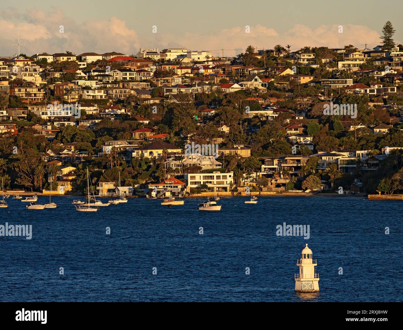 Sydney Australia / il sobborgo di Sydney Harbour di Vaucluse a Sydney Australia. Foto Stock