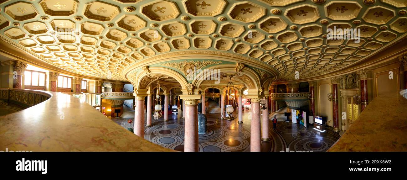 Interno del National Opera House, Bucarest, Romania Foto Stock