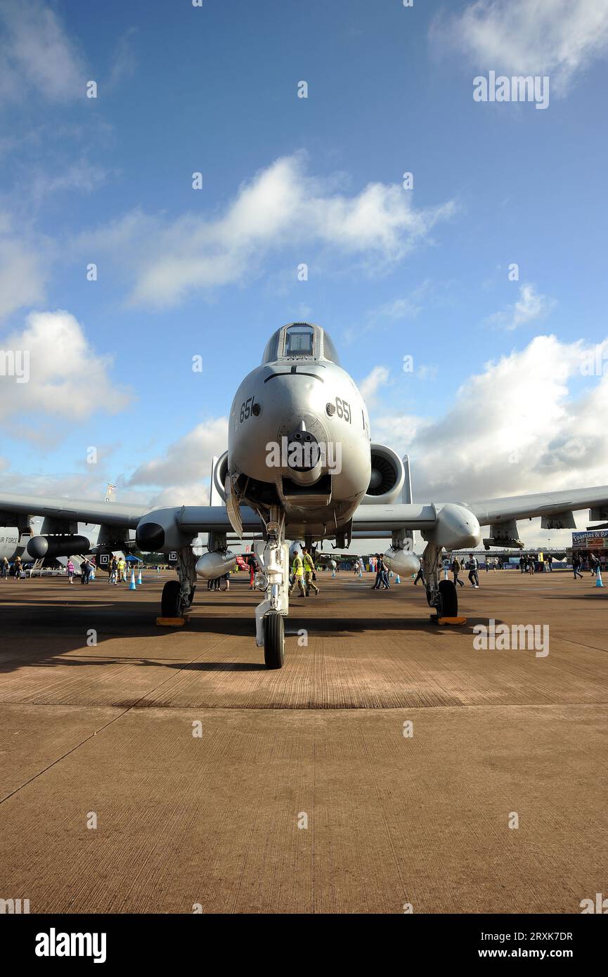 USAF A-10 A RIAT, 2015. Foto Stock