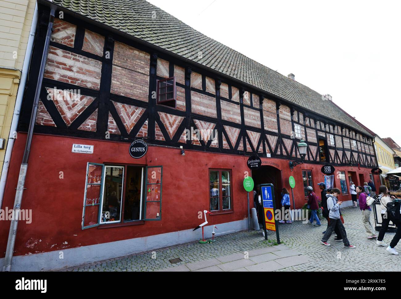 Il Form / Design Center nella piazza della città vecchia nella città vecchia di Malmö, Svezia. Foto Stock