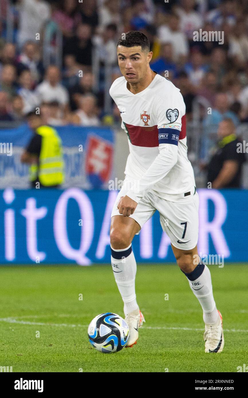 Cristiano RONALDO Portugal in ballo Foto Stock