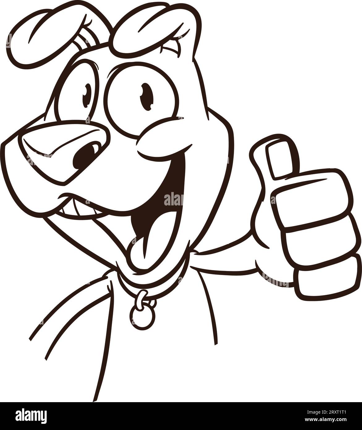 La pagina Zombie Coloring per bambini Foto Stock