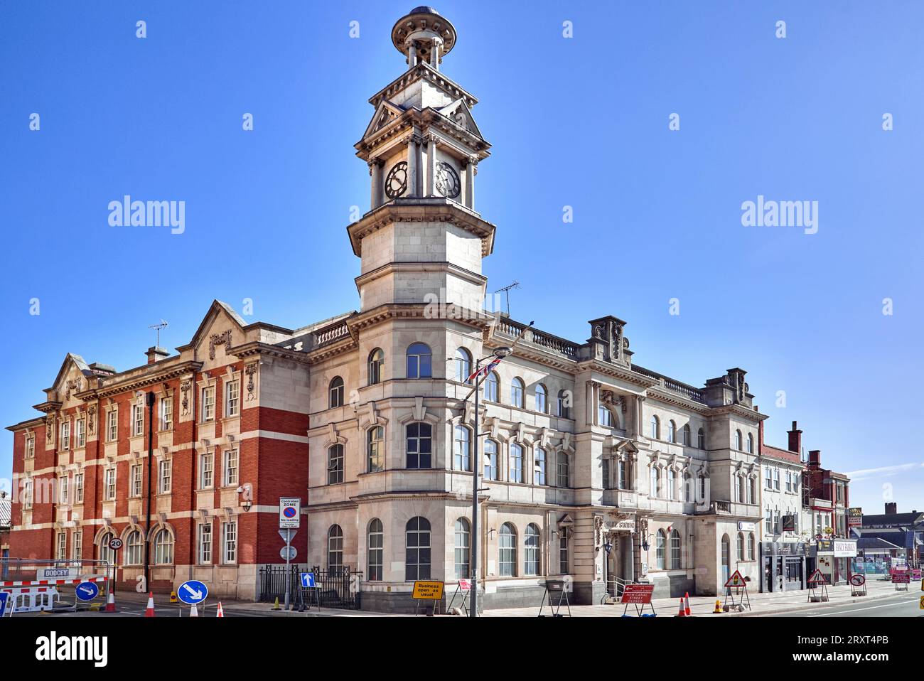 Stazione di polizia di Digbeth, Birmingham, Inghilterra, Regno Unito Foto Stock