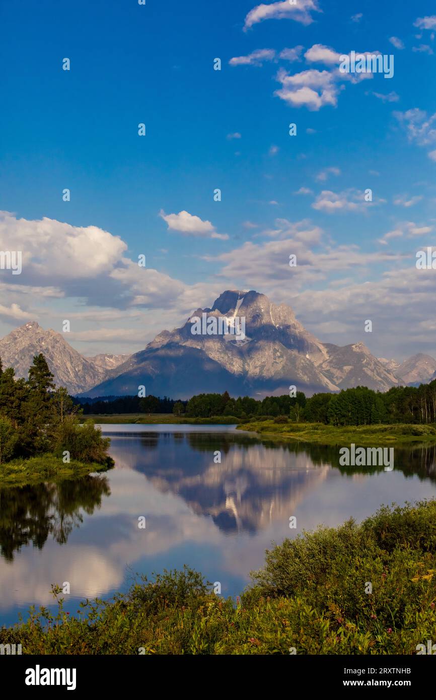 Grand Teton National Park Waters, Wyoming, Stati Uniti d'America, Nord America Foto Stock