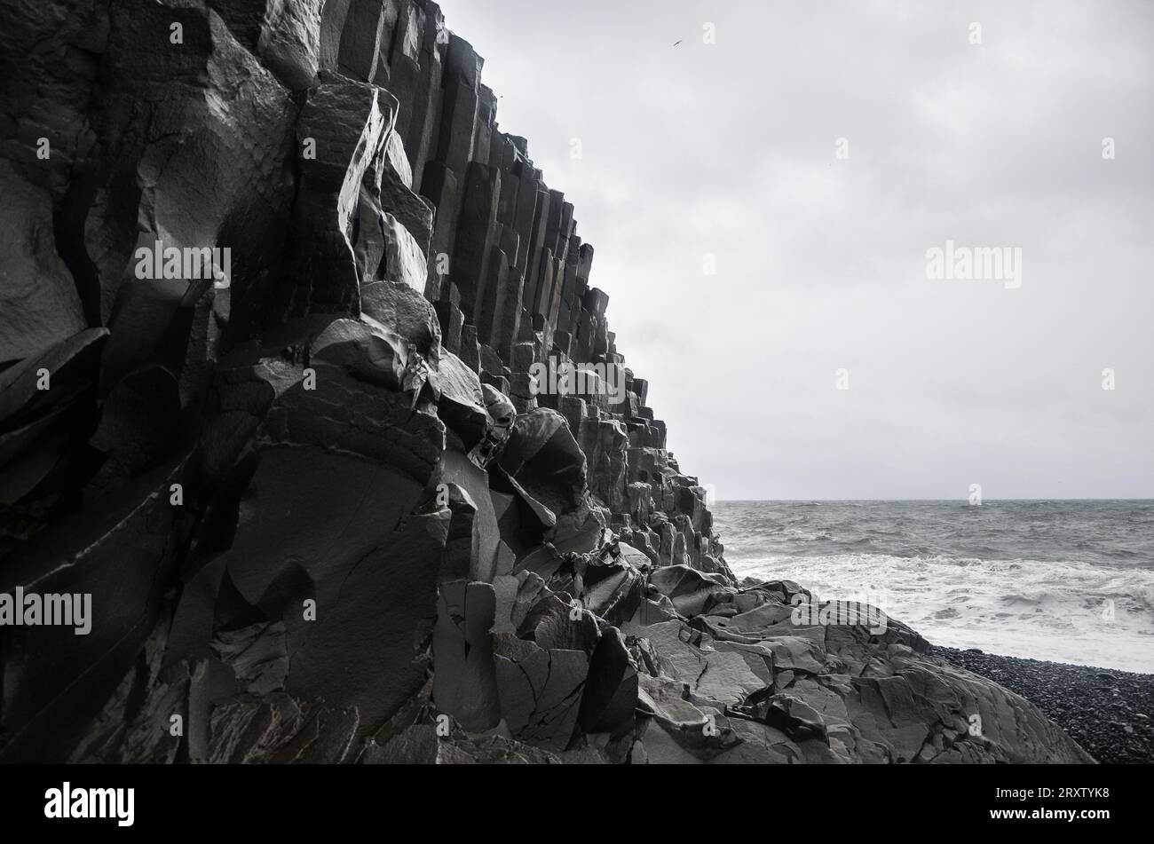 Vik Beach, Islanda Foto Stock