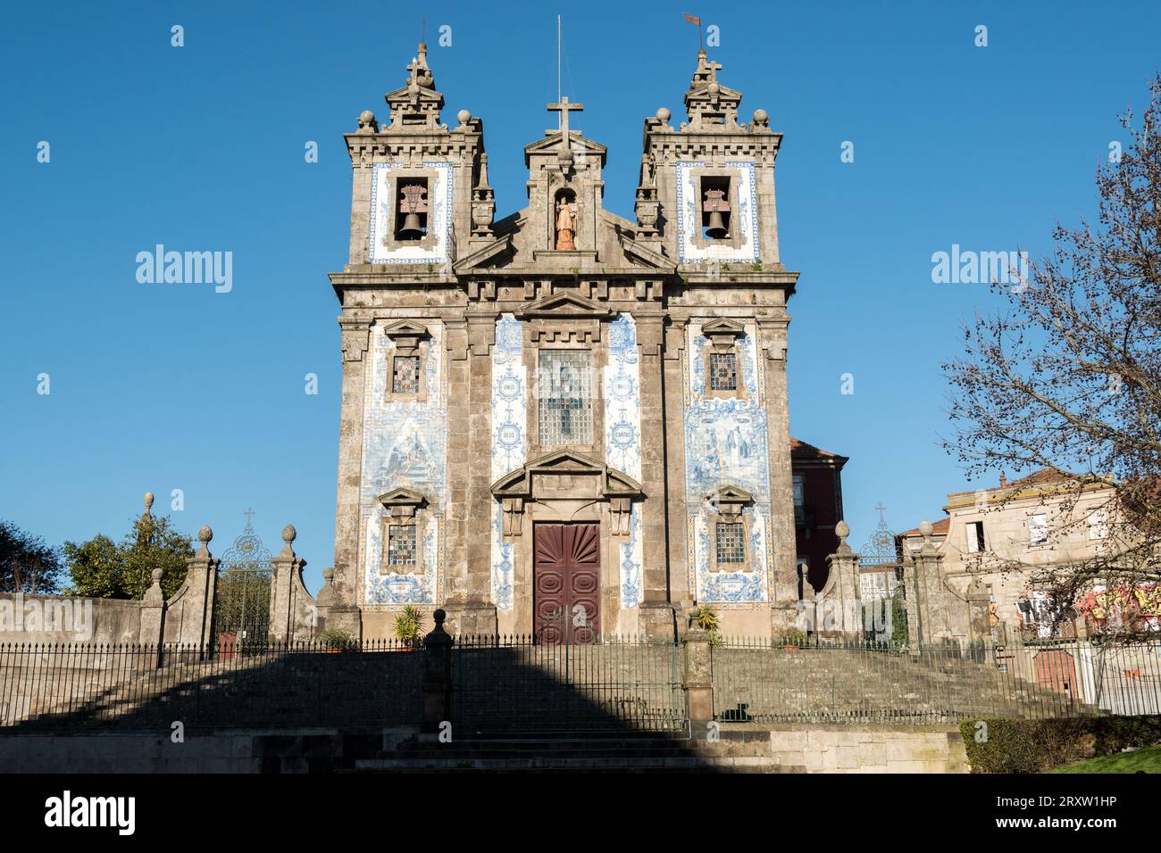 Chiesa di Oporto, Portogallo Foto Stock