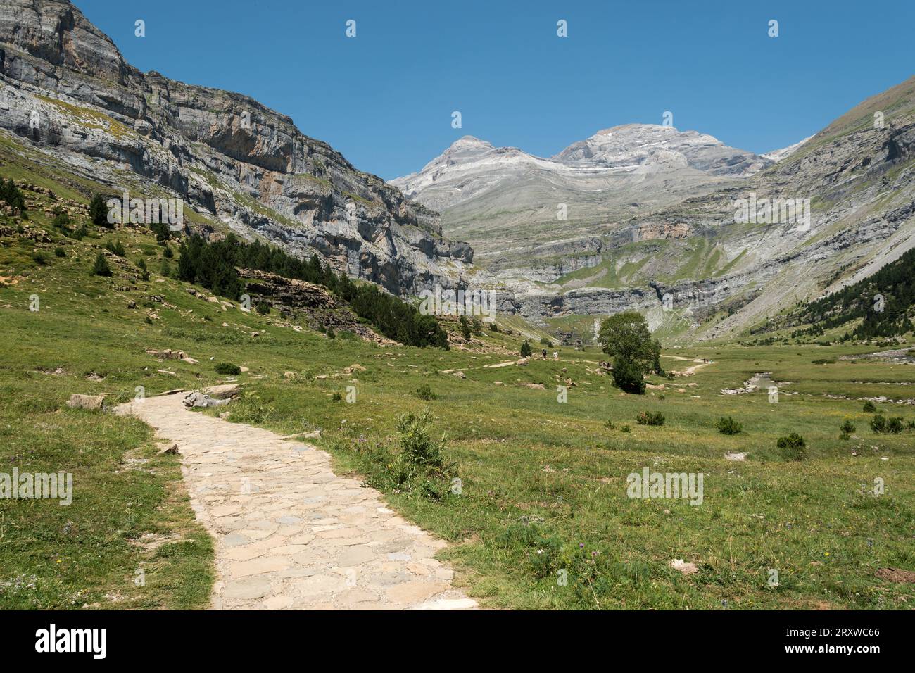 Parco nazionale di Ordesa, pirenei, spagna Foto Stock