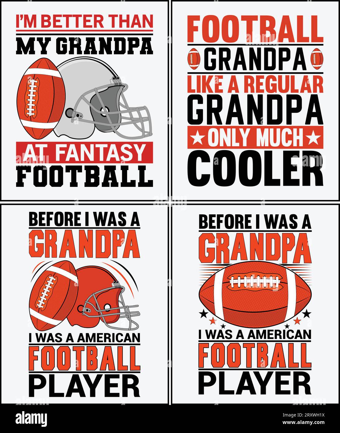 Maglietta da football americano se vuoi puoi usarla per altri scopi, come il design di tazze, adesivi, bottiglie d'acqua e così via Illustrazione Vettoriale