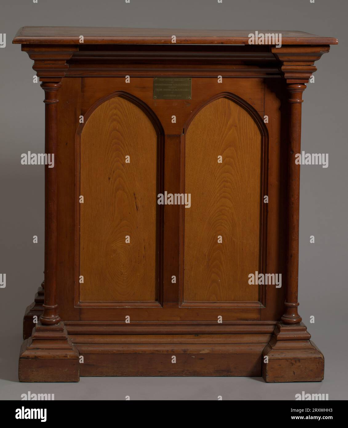 Pulpito da Metropolitan AME, CA. 1870-1890; rettificato ca. 1920-1930 Foto Stock