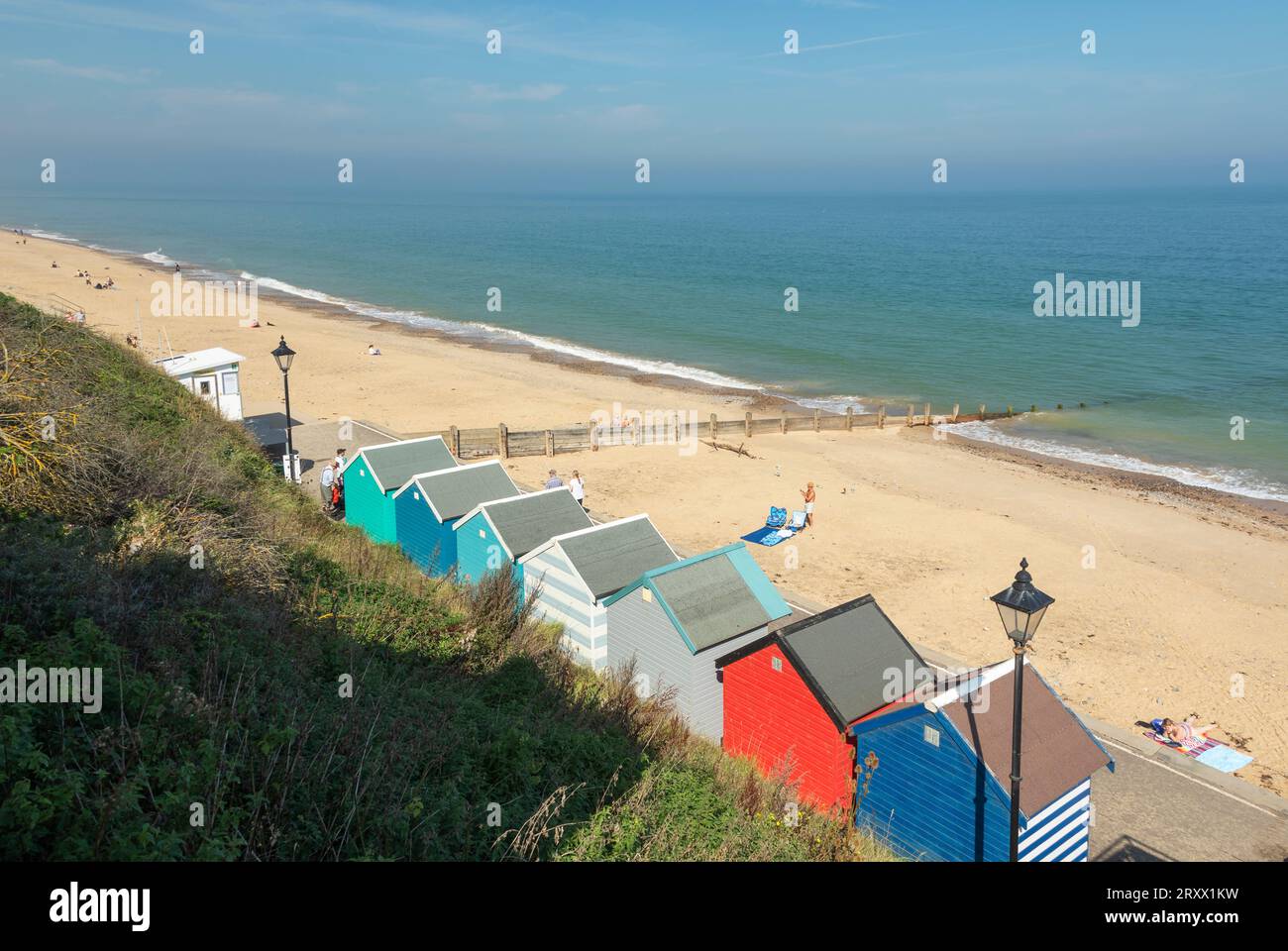 Cromer Beach, Cromer, Norfolk, Regno Unito, Europa Foto Stock