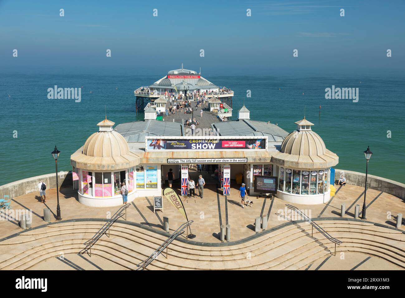 Cromer Pier, Cromer, Norfolk, Inghilterra, Regno Unito, Europa Foto Stock