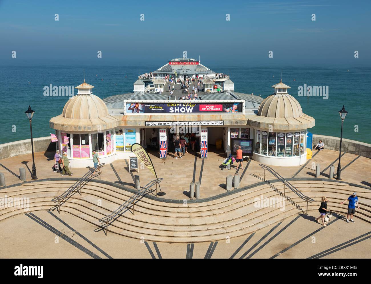Cromer Pier, Cromer, Norfolk, Inghilterra, Regno Unito, Europa Foto Stock