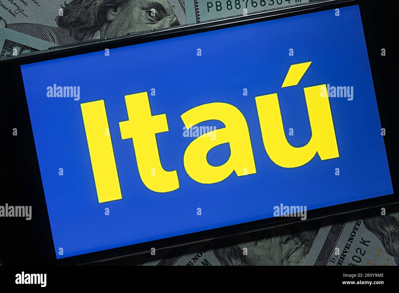 Editoriale Itau Unibanco. Itau Unibanco è una società brasiliana di servizi finanziari Foto Stock