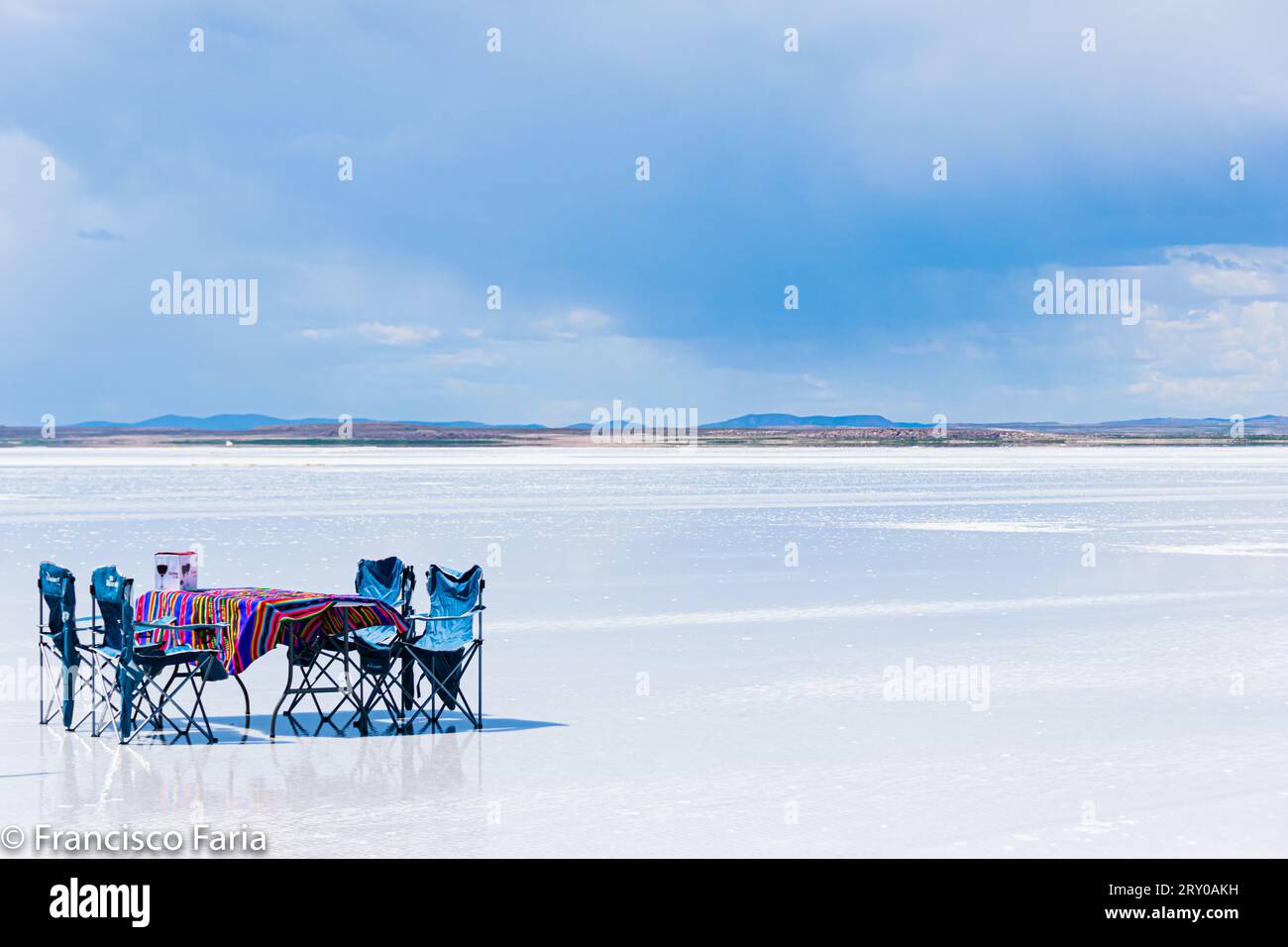 Salar Uyuni - Bolivia Foto Stock