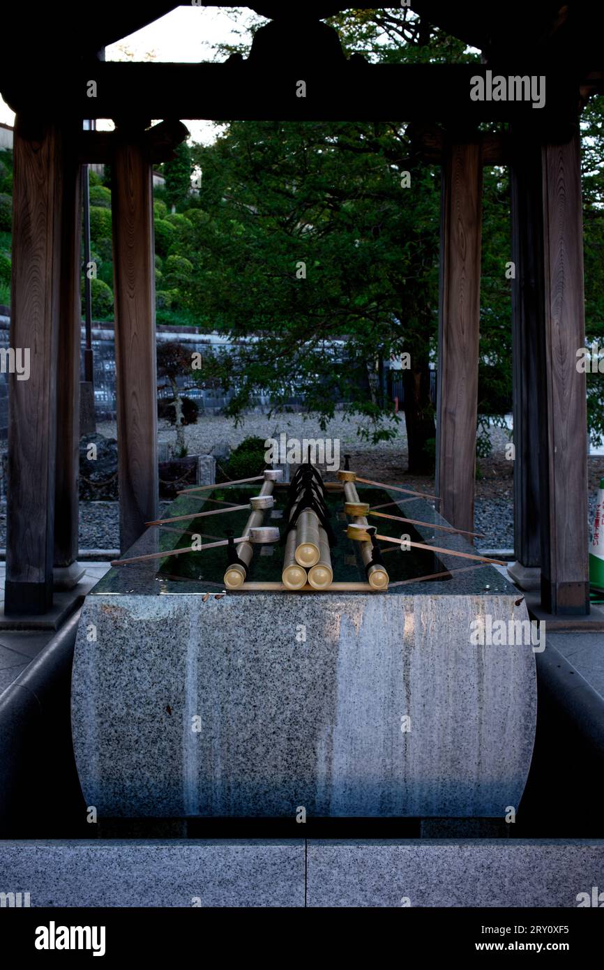 Narita Mountain New Victory Temple Tokyo Giappone Foto Stock