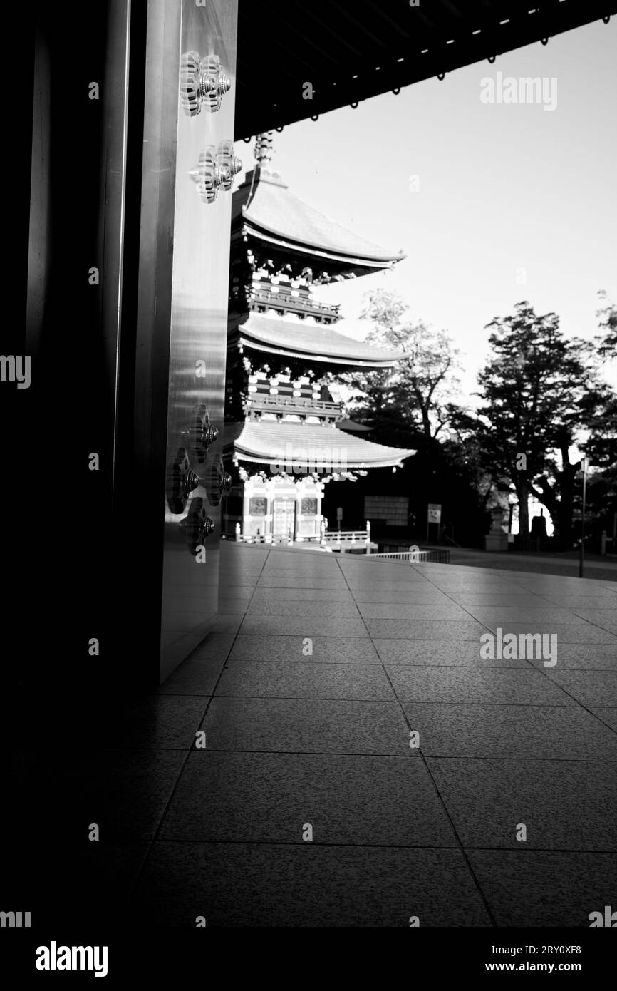 Narita Mountain New Victory Temple Tokyo Giappone Foto Stock