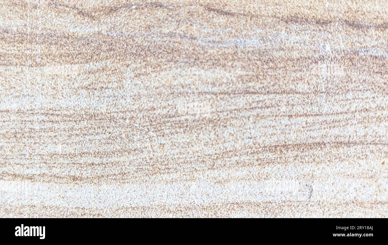 texture di legno color crema con un motivo di striature grunge di una pietra di granito naturale utilizzata sul pavimento Foto Stock