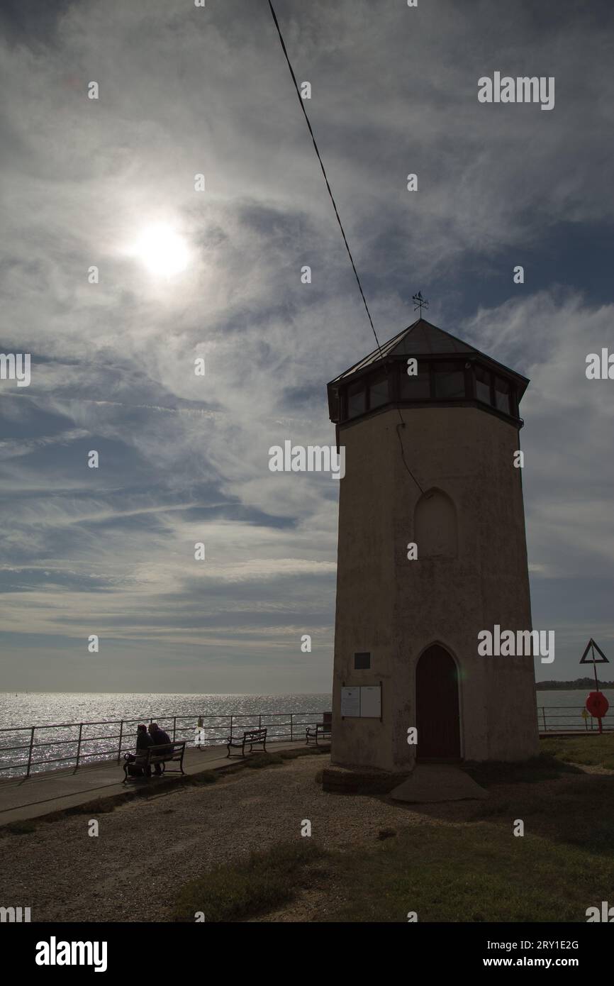 Brightlingsea Beach Foto Stock