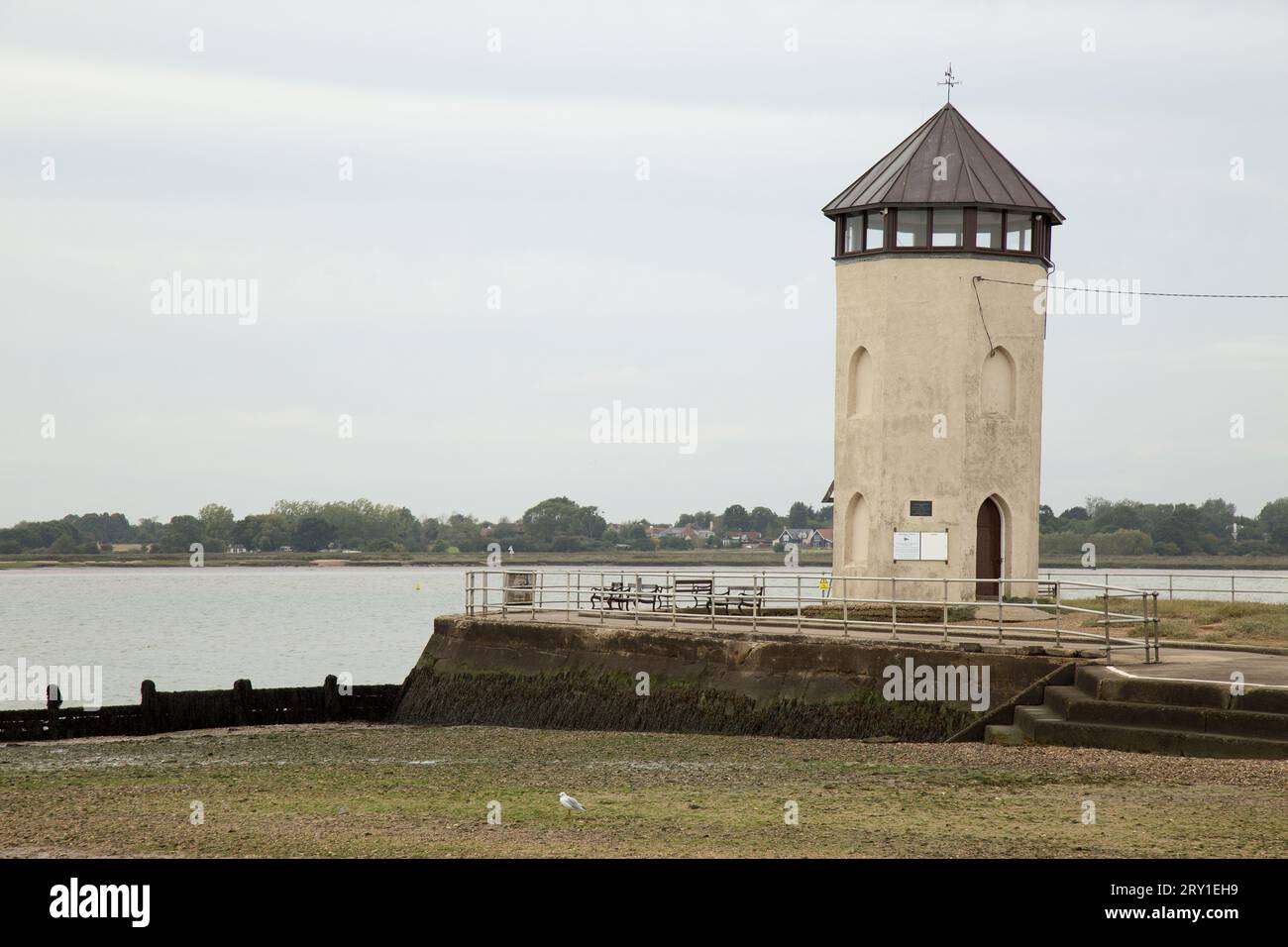 Brightlingsea Beach Foto Stock