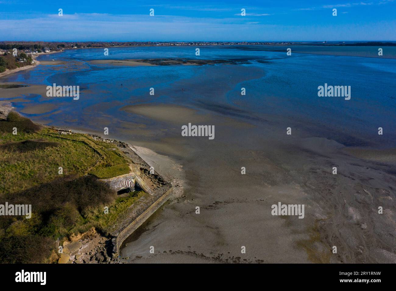 Francia, Manche, Cotentin. Saint-Vaast-la-Hougue Foto Stock