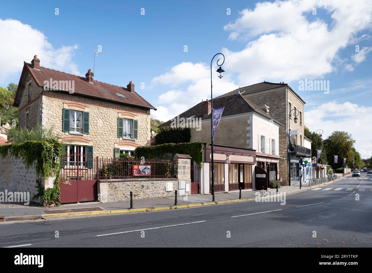 Auberge Ravoux conosciuta come la Casa di Van Gogh ad Auvers-sur-Oise. Vincent van Gogh morì qui nel 1890 Foto Stock