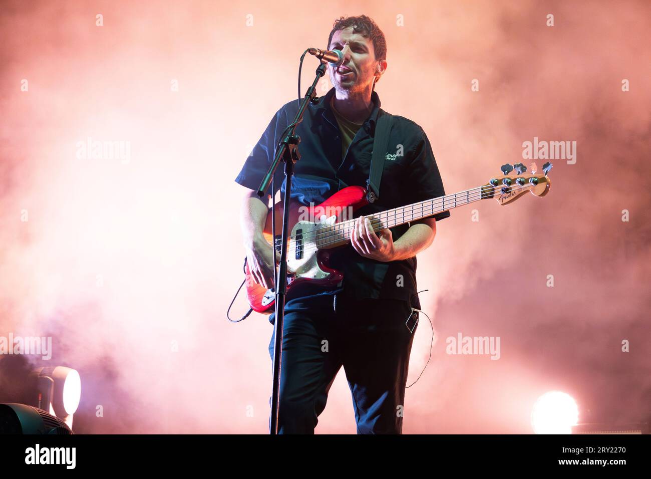 BARCELLONA, ESPAÑA – 22 SETTEMBRE. Zoo en concierto como parte de las Fiestas de la Mercè 2023 (Fotografía: Fernando Pérez) Foto Stock