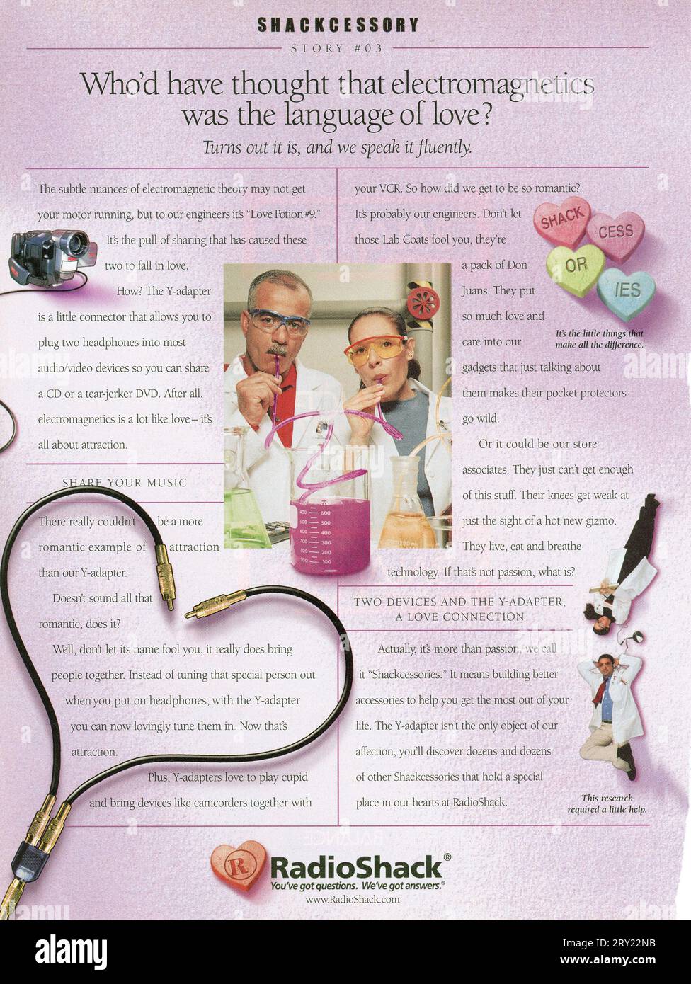 Vintage 'Time' Magazine 6 maggio 2002 Issue Advert, USA Foto Stock