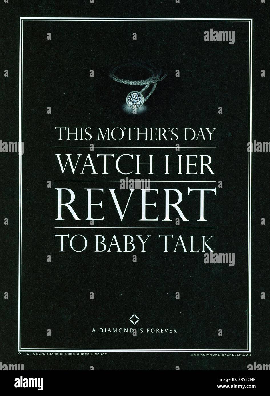 Vintage 'Time' Magazine 6 maggio 2002 Issue Advert, USA Foto Stock