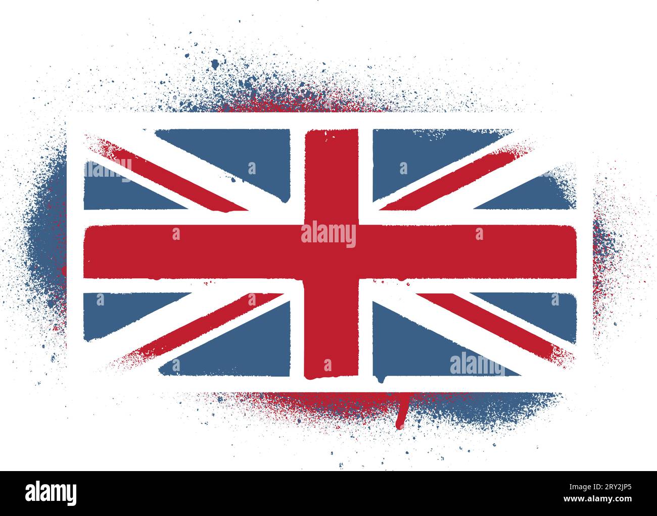 Mustache Union Jack in Women's Clothing